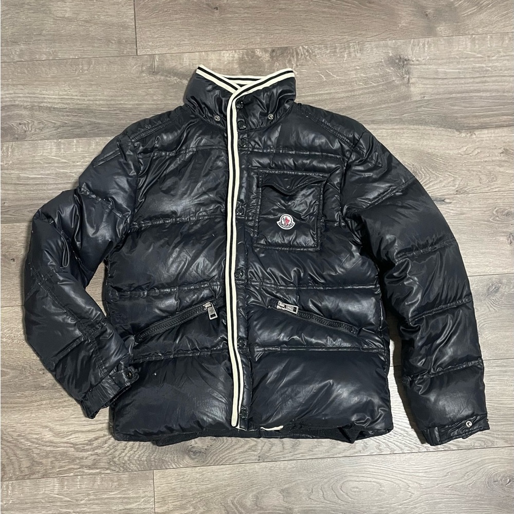 Moncler Down Puffer Jacket - Size 2 black